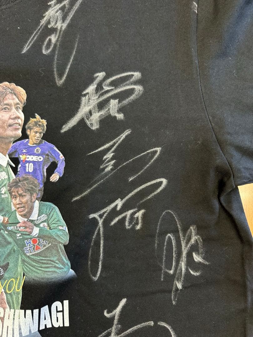 限定品） FC岐阜 柏木陽介 引退試合記念サイン入りTシャツ - メルカリ