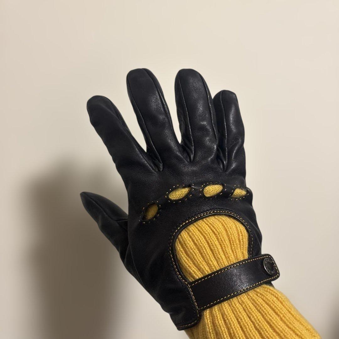 mario portolano レザーグローブ イタリア製 - メルカリ