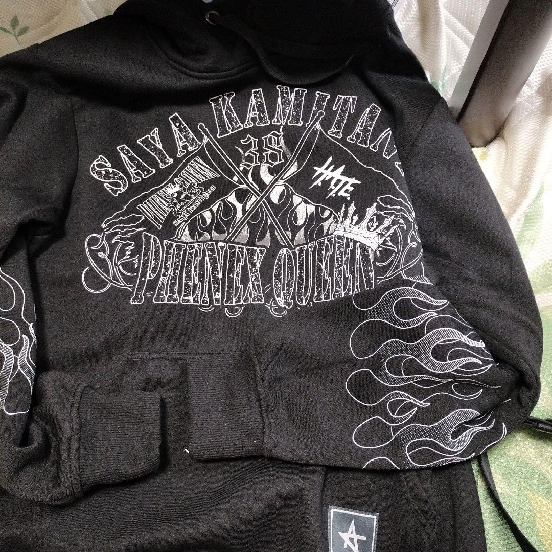 アベイル メンズ 上谷沙弥選手モデルパーカー（スターダム） Lサイズ