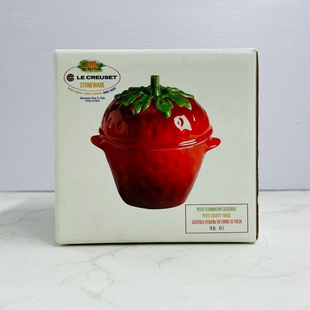 LE CREUSET ル・クルーゼ プチココット ストロベリー 未使用 2026年最新】ルクルーゼベリーの人気アイテム - メルカリ