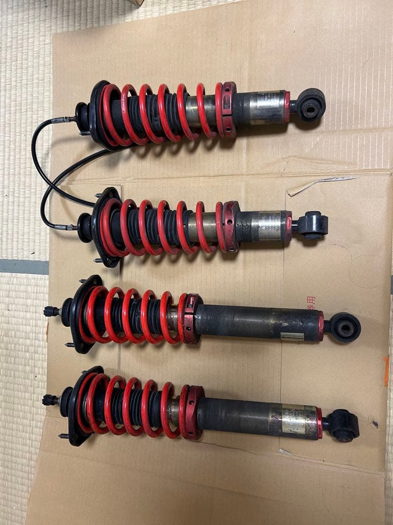 サスペンションキット 4本セット 赤/黒 Z1 Motorsports │ S-PRO サスペンションキット - nissan フェアレディ