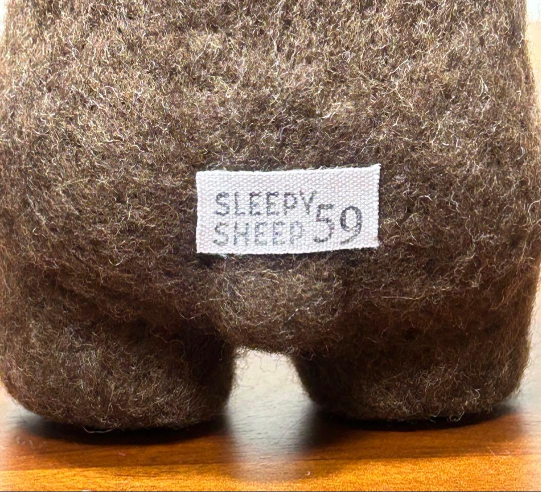 ☆SLEEPY SHEEP☆くま☆フェルト☆TOWER☆ぬいぐるみ☆ほぼ日☆ - メルカリ