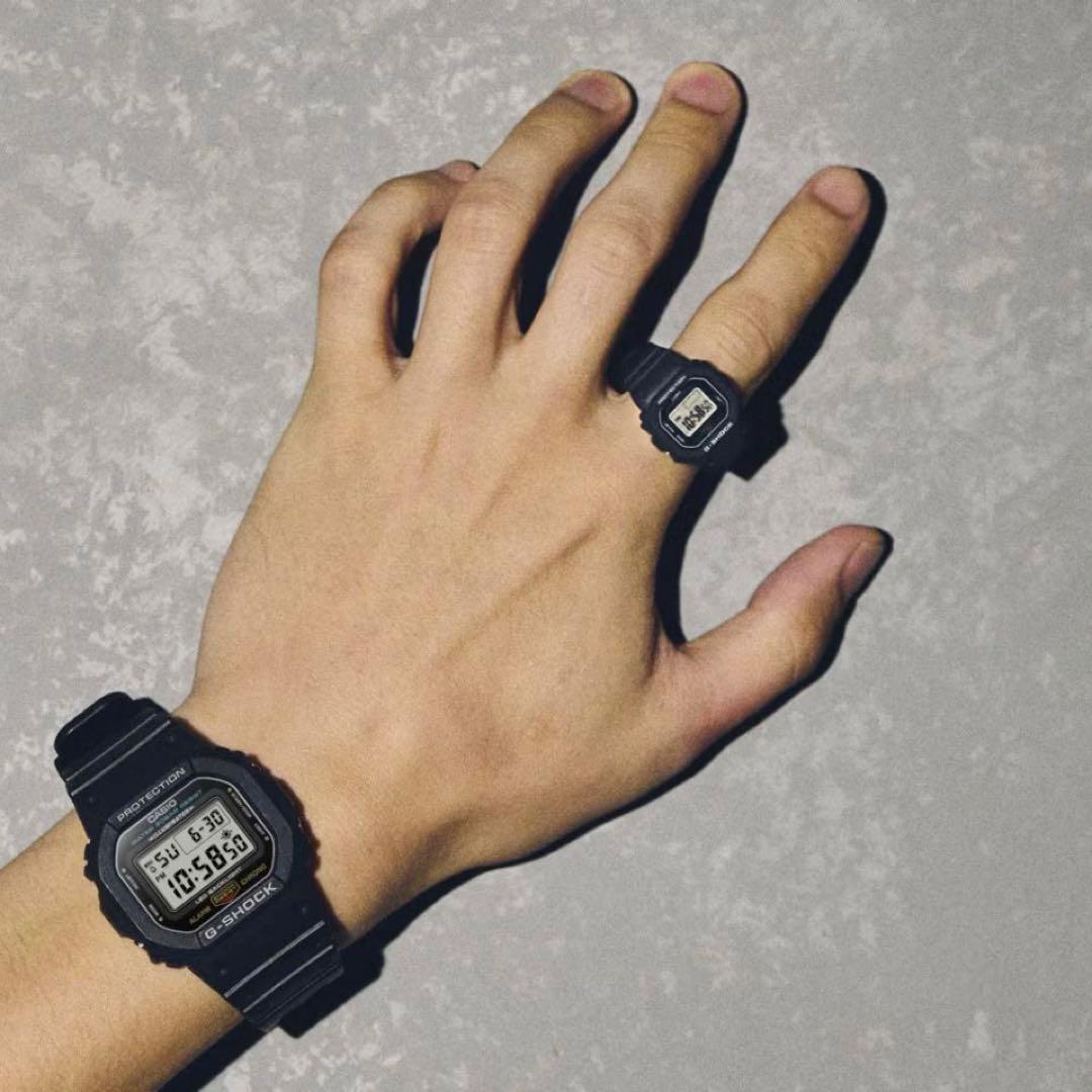 G-SHOCK nano 5600 SERIES DWN-5600-1JR① G-Shock officially unveils the ring-sized DWN-5600 