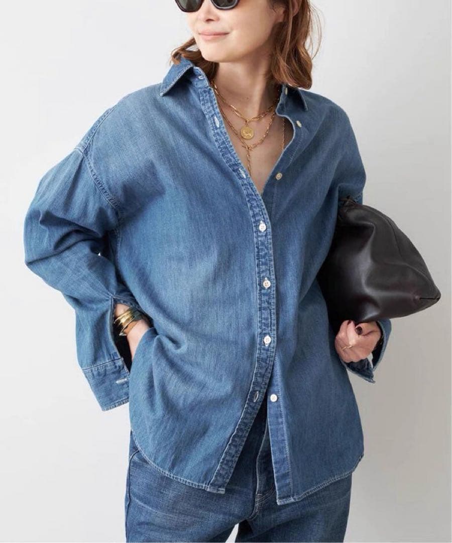 Deuxieme Classe Lee デニムシャツ 追加 - メルカリ