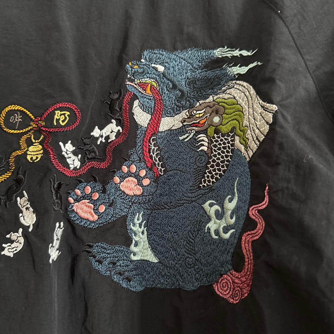 グラニフ 石黒亜矢子 阿吽猫破魔矢 ブルゾン ジャケット コラボ M