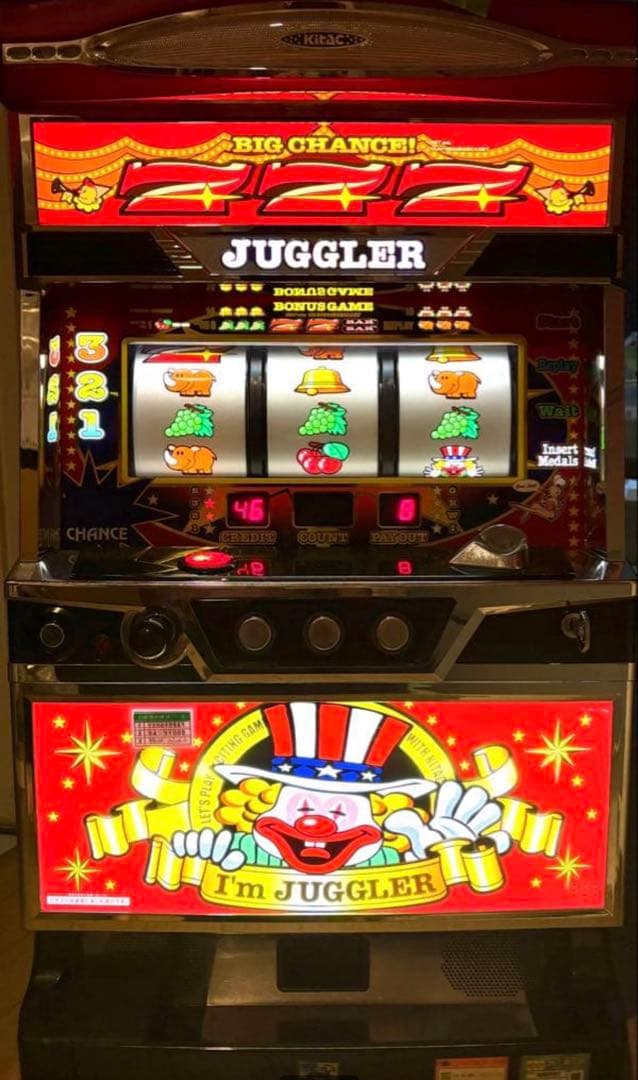 北電子 アイムジャグラーEX【 中古実機】（不要機付）おまけカウンター付き Yahoo!オークション - 中古 パチスロ実機 北電子 アイムジャグラーEX 1