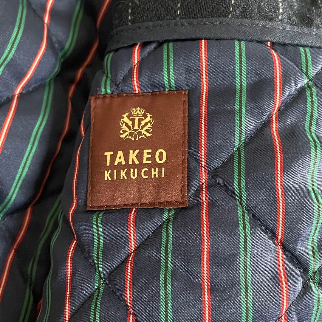 ショット×タケオキクチ ピーコート 740N ピンストライプ 米国製 サイズ