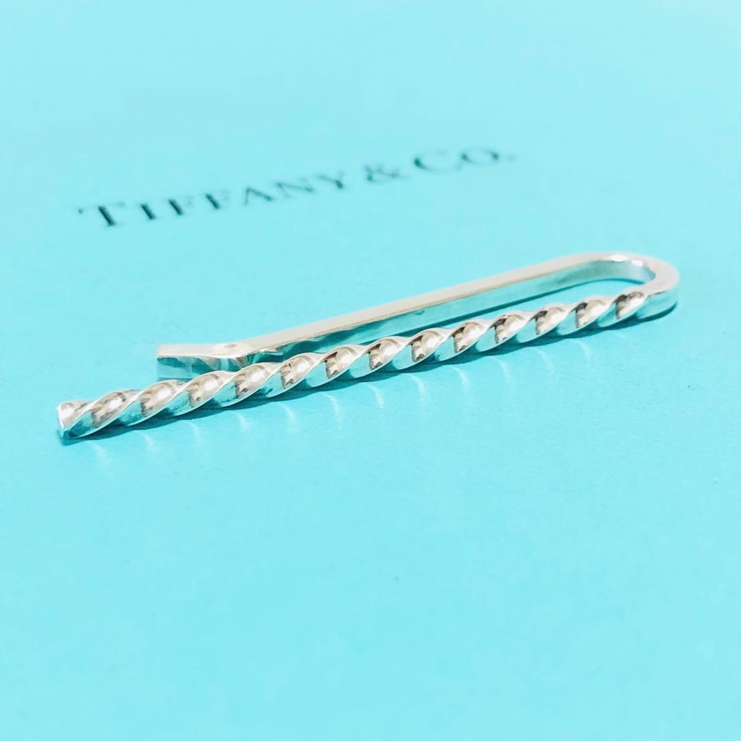 TIFFANY ナロー ツイスト ネクタイピン タイバー J256020 TIFFANY ナロー ツイスト ネクタイピン タイバー J256020 TIFFANY