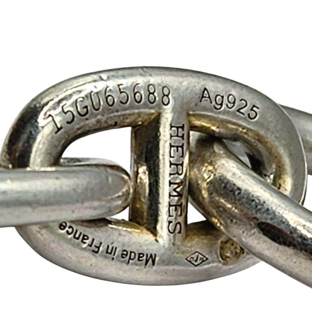 vintage】HERMES シェーヌダンクル ネックレス mm36 エルメス - メルカリ