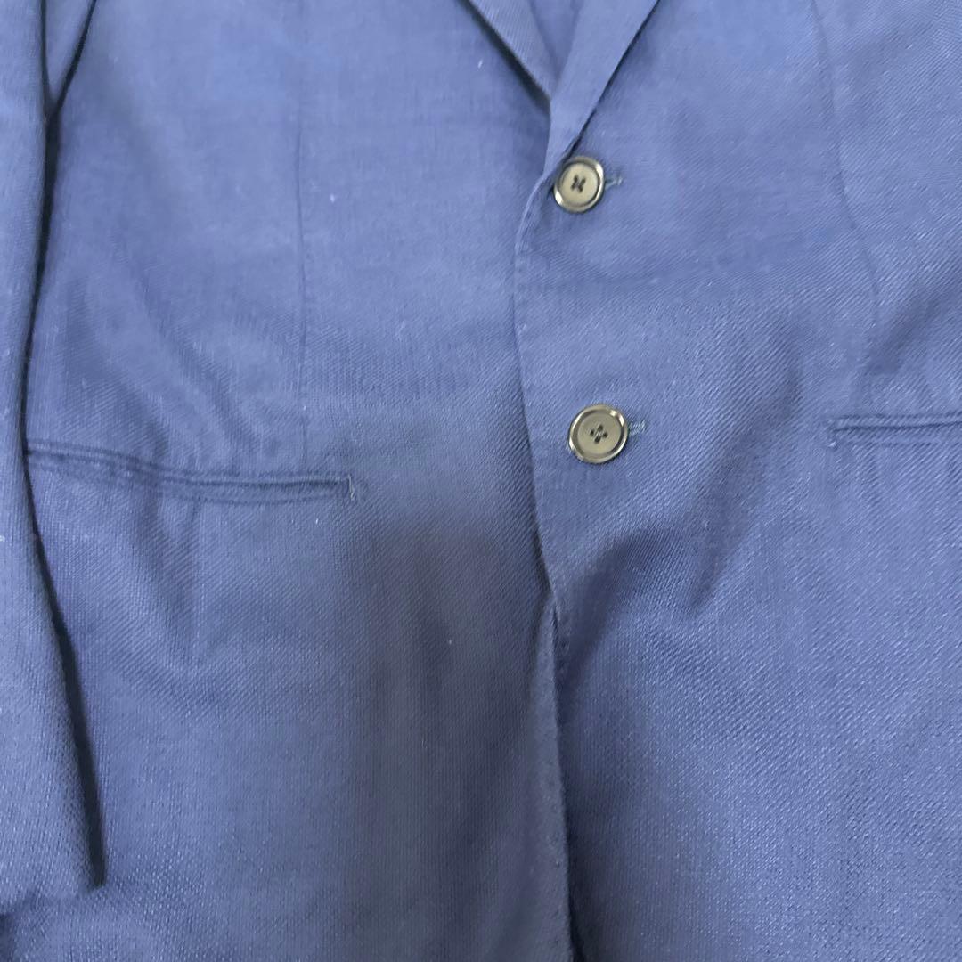 トゥモローランド 48サイズ ネイビー シングルブレスト スーツ