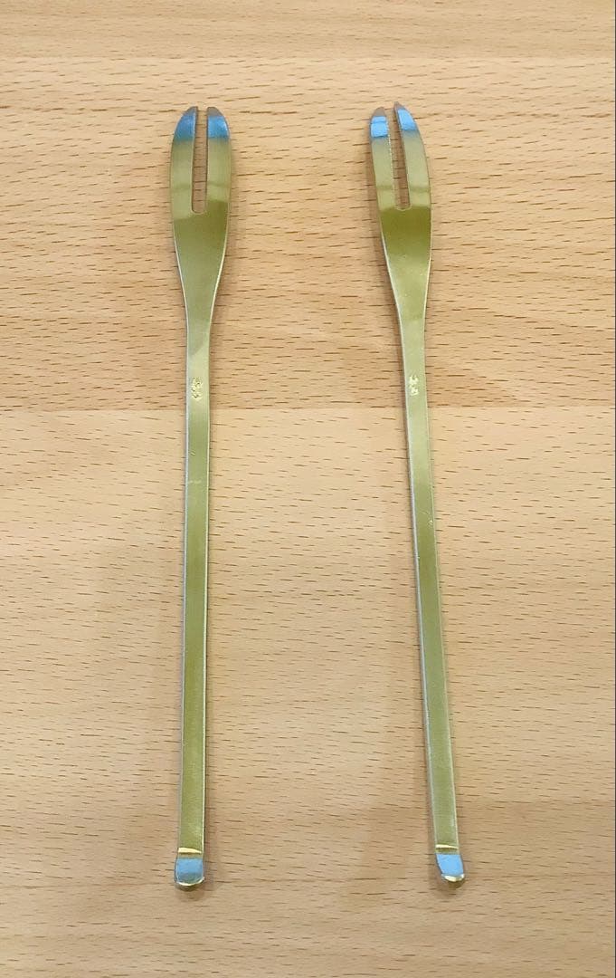 鍛金工房WESTSIDE33 寺地茂 作 真鍮 フォーク・スプーン6点 - メルカリ