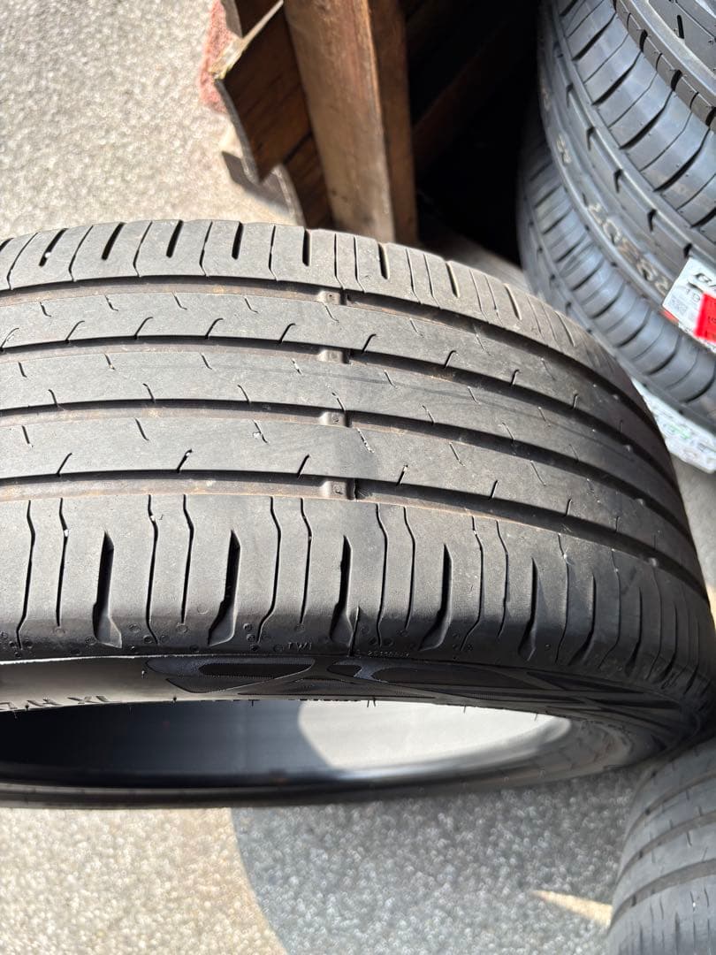 ◇送料込み◇205/45R17 コンチネンタル エココンタクト6 中古タイヤ2本