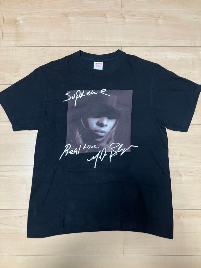 ⭐︎キムタク着19AW Supreme Mary J.Blige Tシャツ 黒S⭐︎ - メルカリ