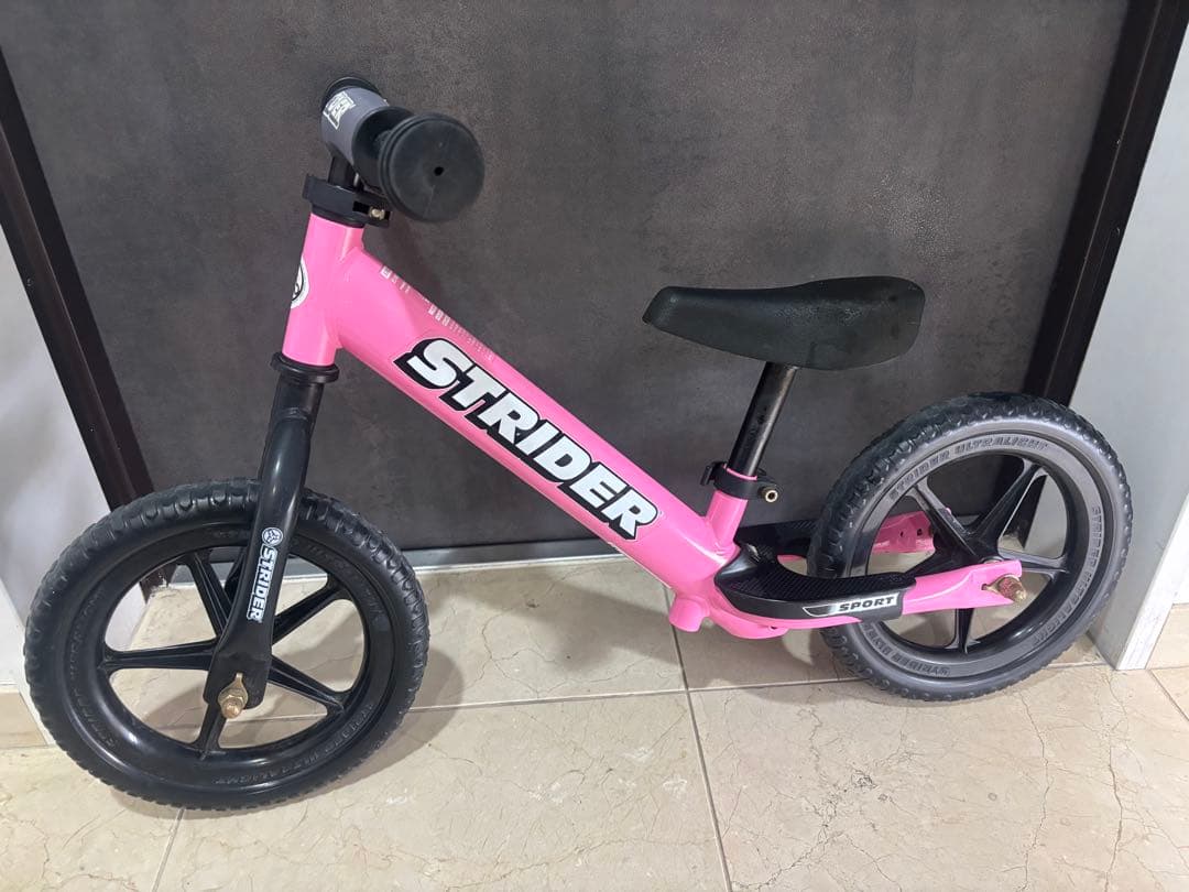 STRIDER バランスバイク ピンク 12インチ SPORT スポーツ - メルカリ