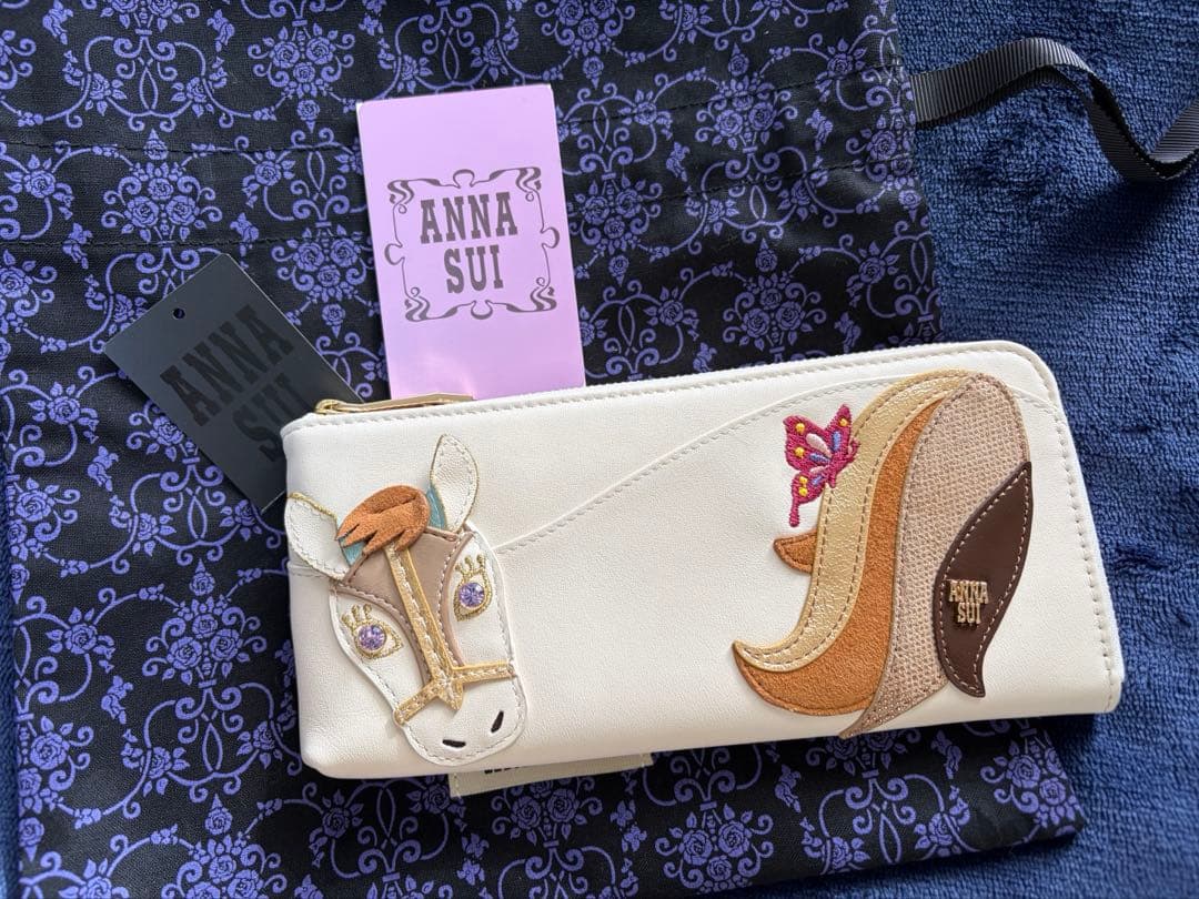 美品】ANNA SUI アナスイ 長財布 2026 干支 午年