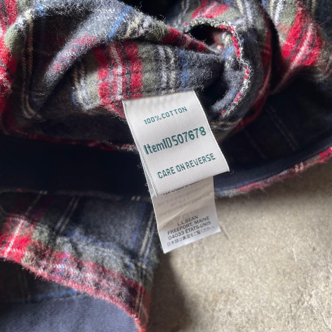 p*p様 90s L.L.Bean エルエルビーン コットン ジップ パーカー