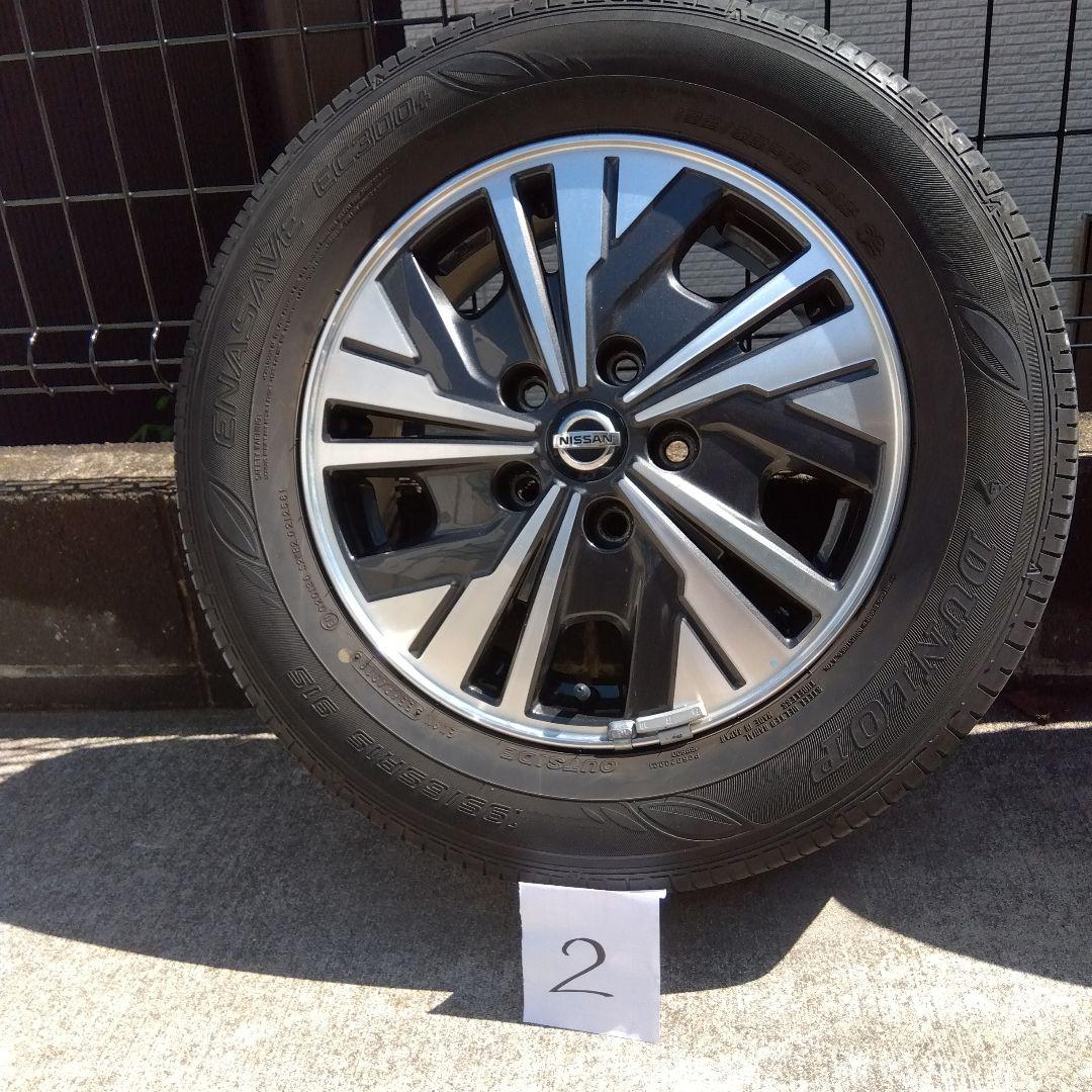日産セレナ純正アルミホイール15インチ② - メルカリ