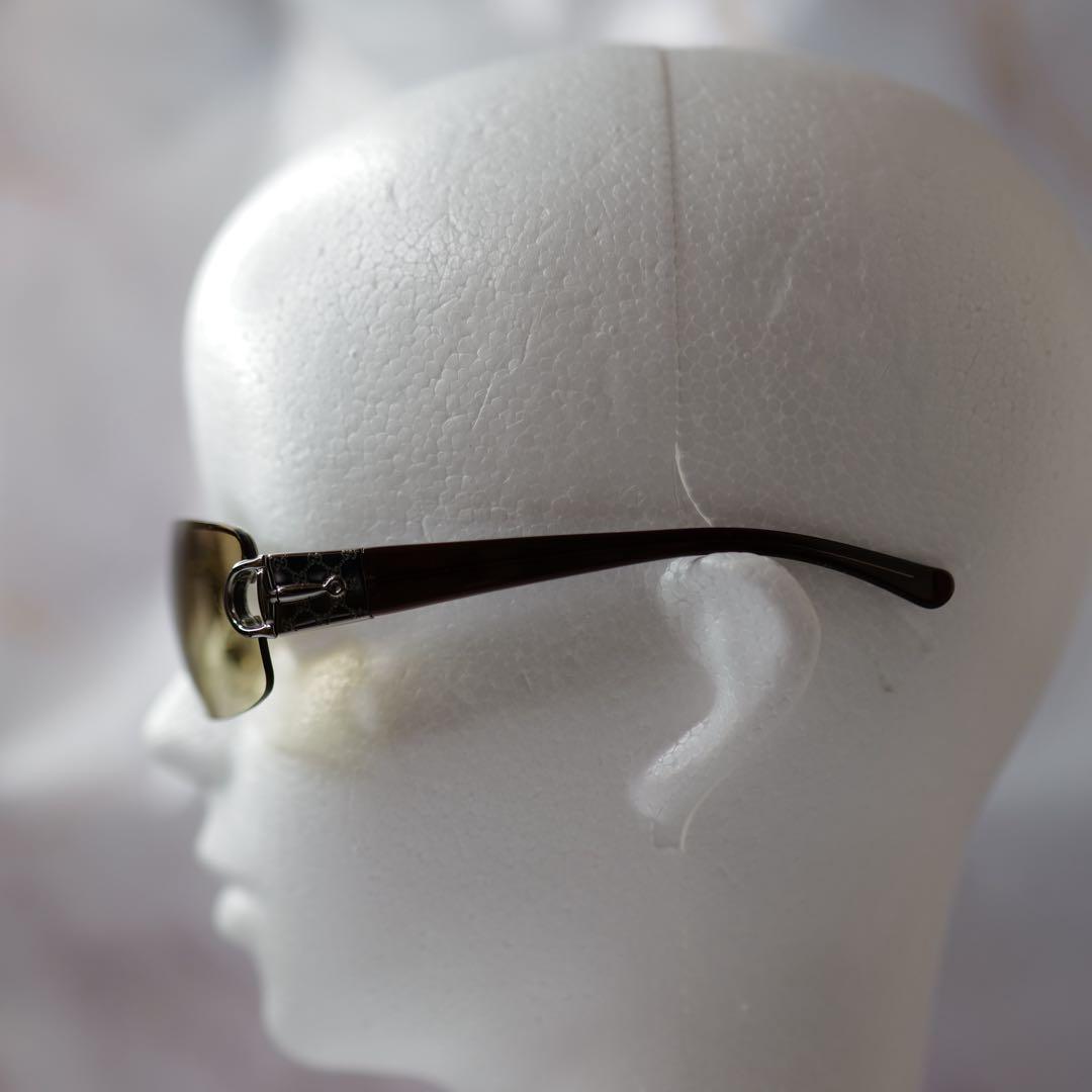 GUCCI グッチ ハーフリム ホースビット Y2K GG ロゴ サングラス - メルカリ