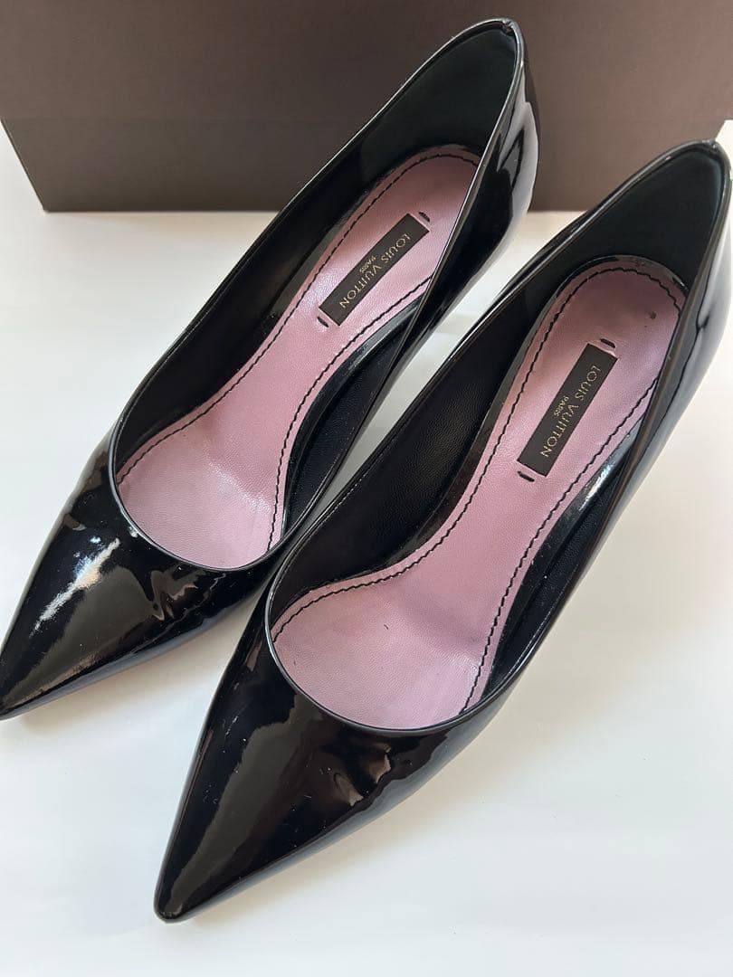 数回のみ使用✷LOUIS VUITTON ルイ ヴィトン パンプス 36.5cm