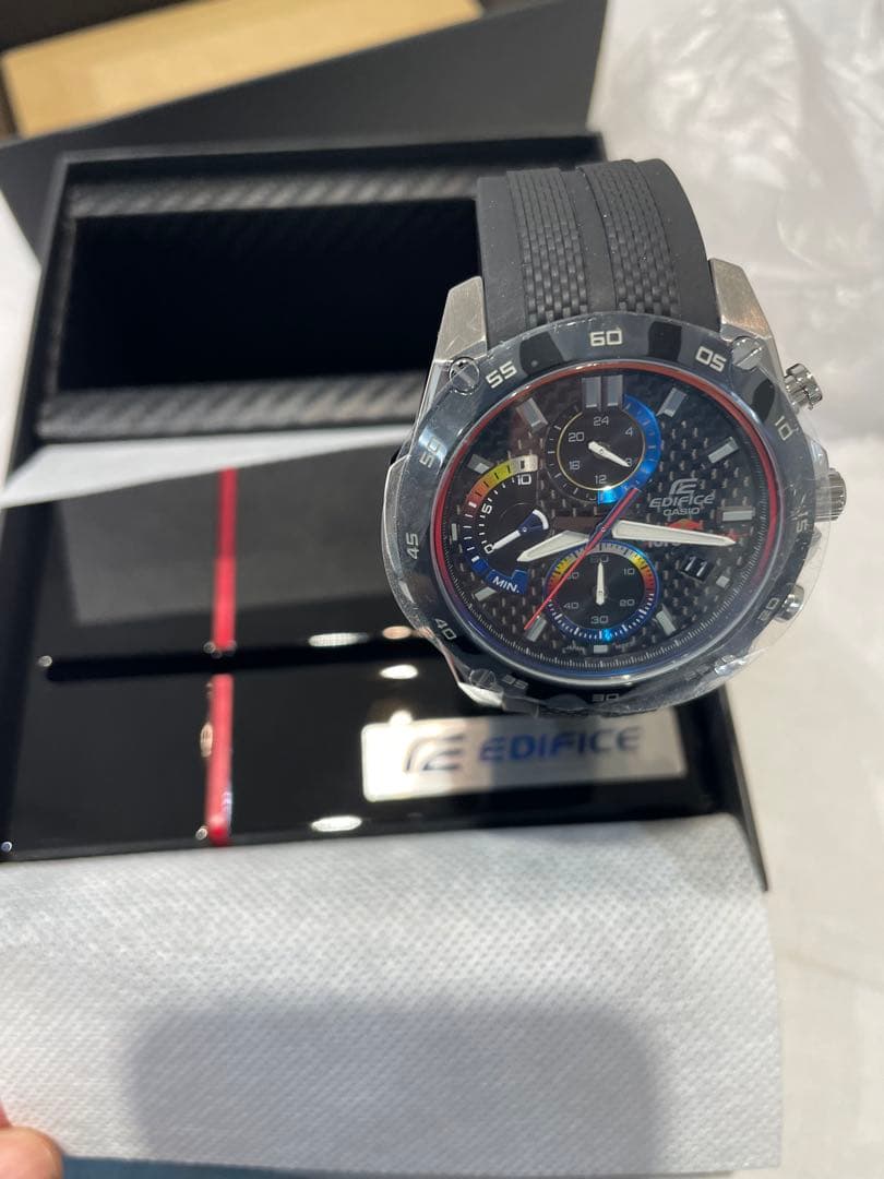 エディフィス　スクーデリアトロロッソ限定EFR-557TRP-1AJR EDIFICE（CASIO） 限定品エディフィスEFR-557TRP-1AJR スクーデリア