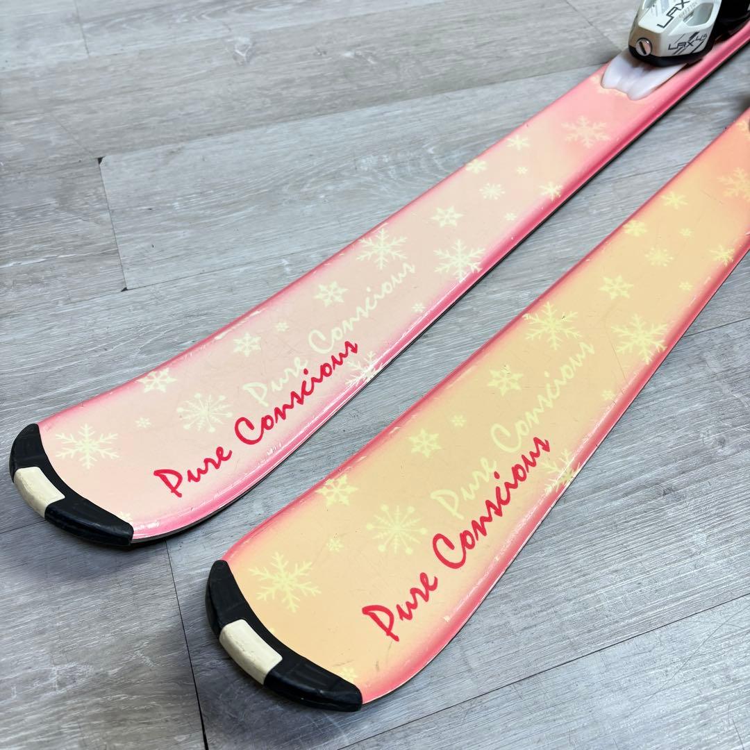 【キッズスキー】ピュアコンシャス　スキーセット 130cm 24.0cm