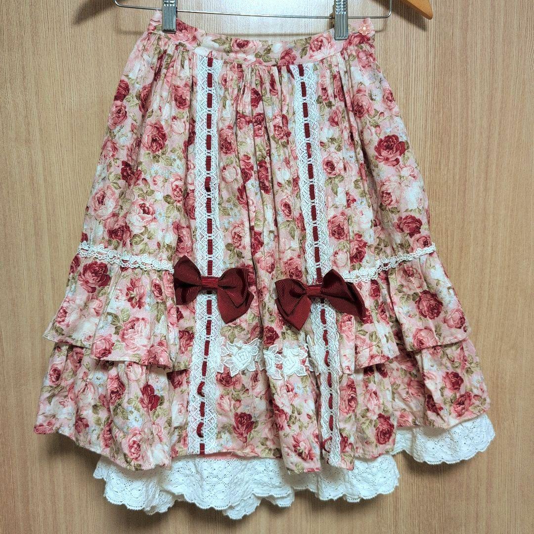 l*i様 ベイビーザスターズシャインブライト クラシカルローズスカート 初期柄 BABY,THE STARS SHINE BRIGHT - ベイビー、超初期物、ヴィンテージ