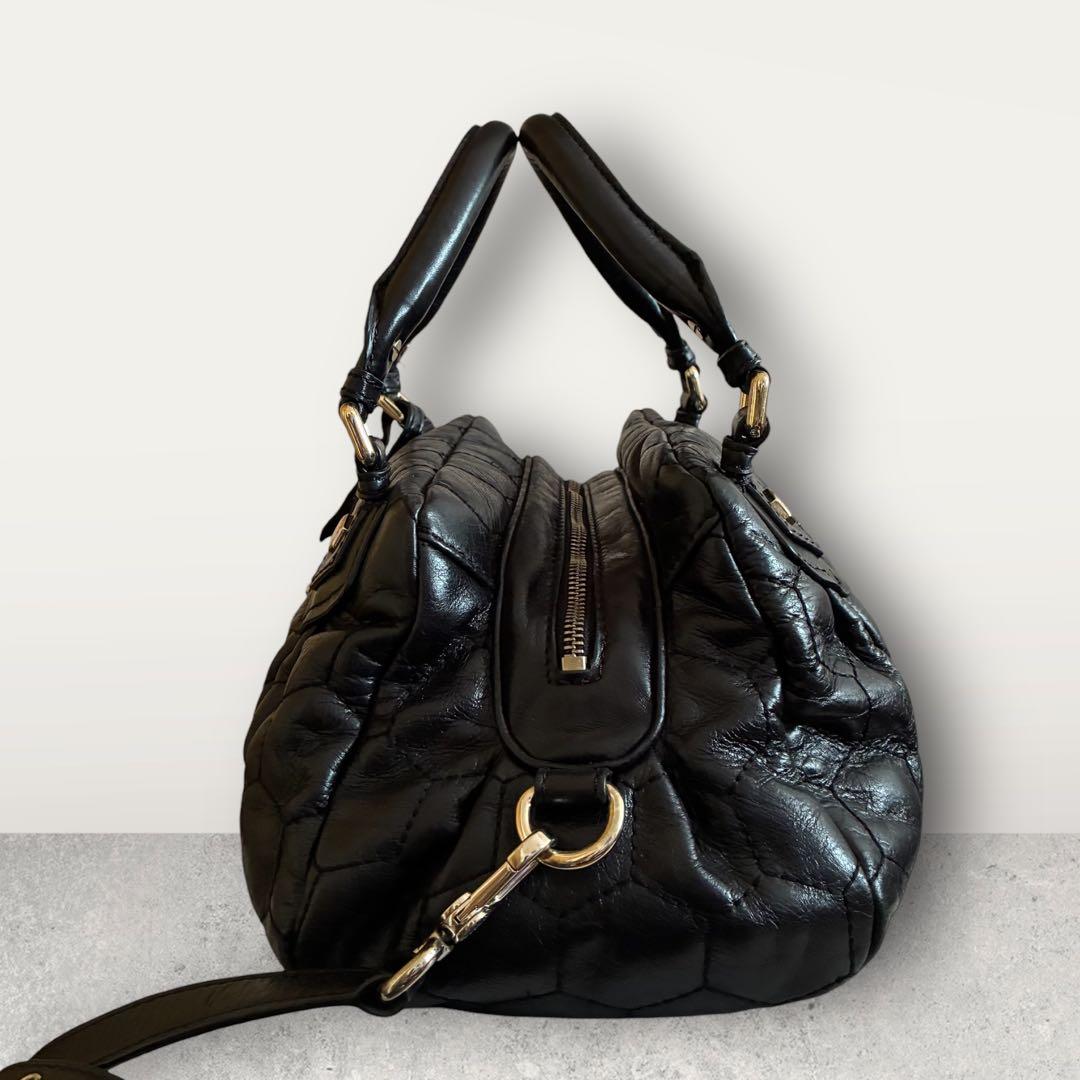 MARC by MARC JACOBS CLASSIC Q BAG 2way 黒 - メルカリ