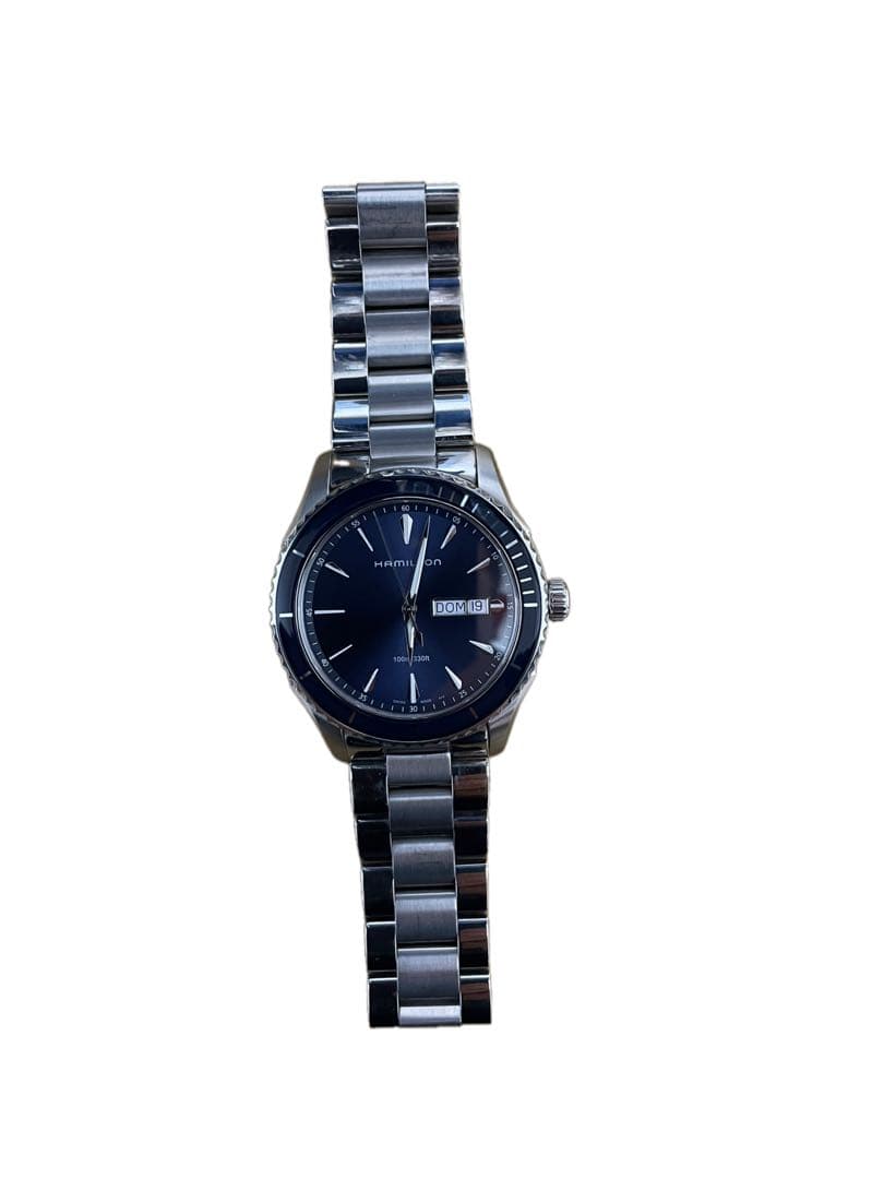 ハミルトン ジャズマスターシービューディデイト クオーツ 綺麗な