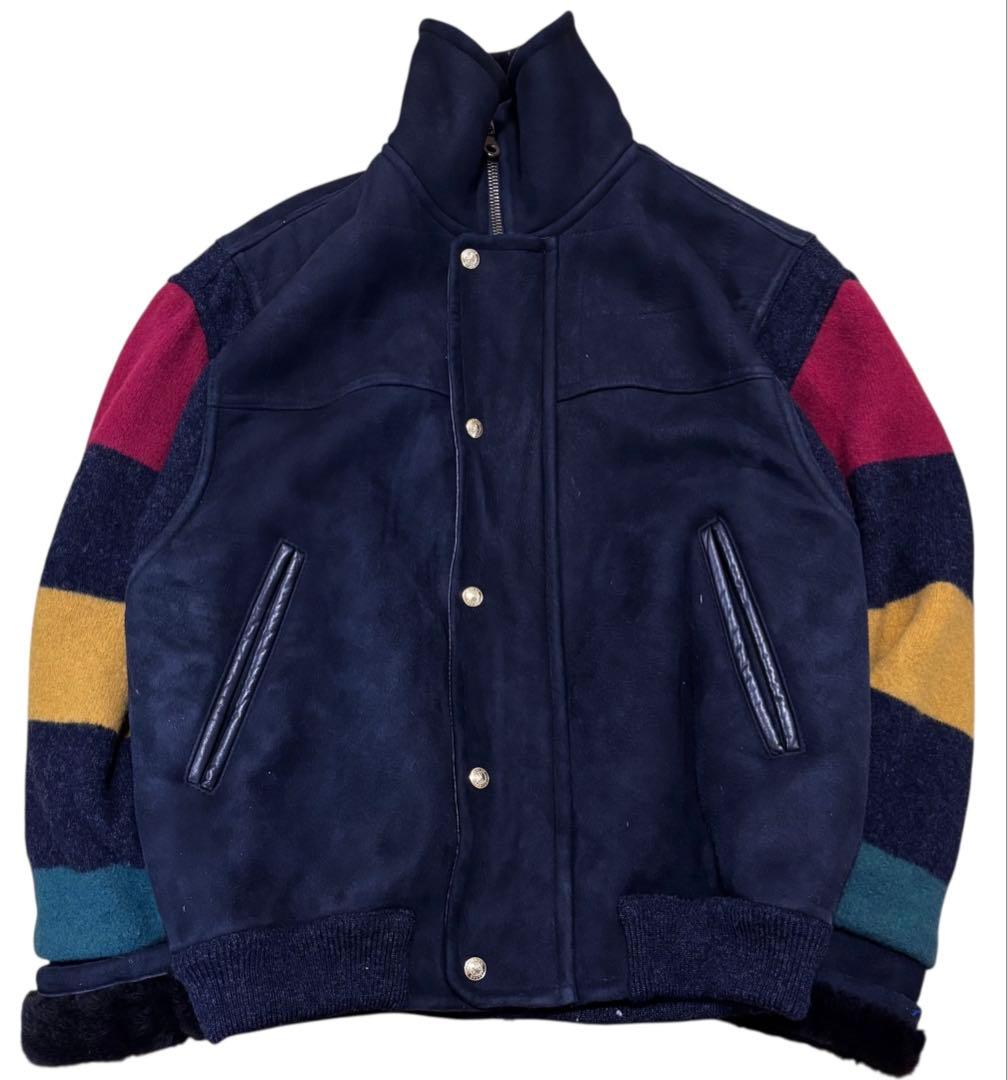 90s ICEBERG Looney Tunes レザージャケット 46 - メルカリ