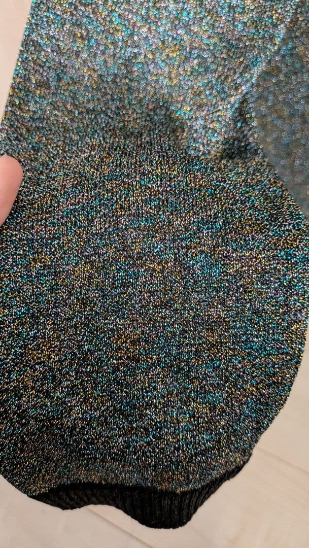 bed.j.w.ford ラメニット グリッター ロングスリーブ - メルカリ