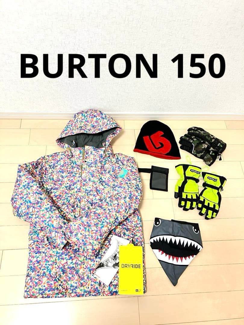 新品！バートン　BURTON スノーボード　ウェア　150 キッズ　子供　オマケ 楽天市場】BURTON バートン スノーボードウェア キッズ ジャケット KD
