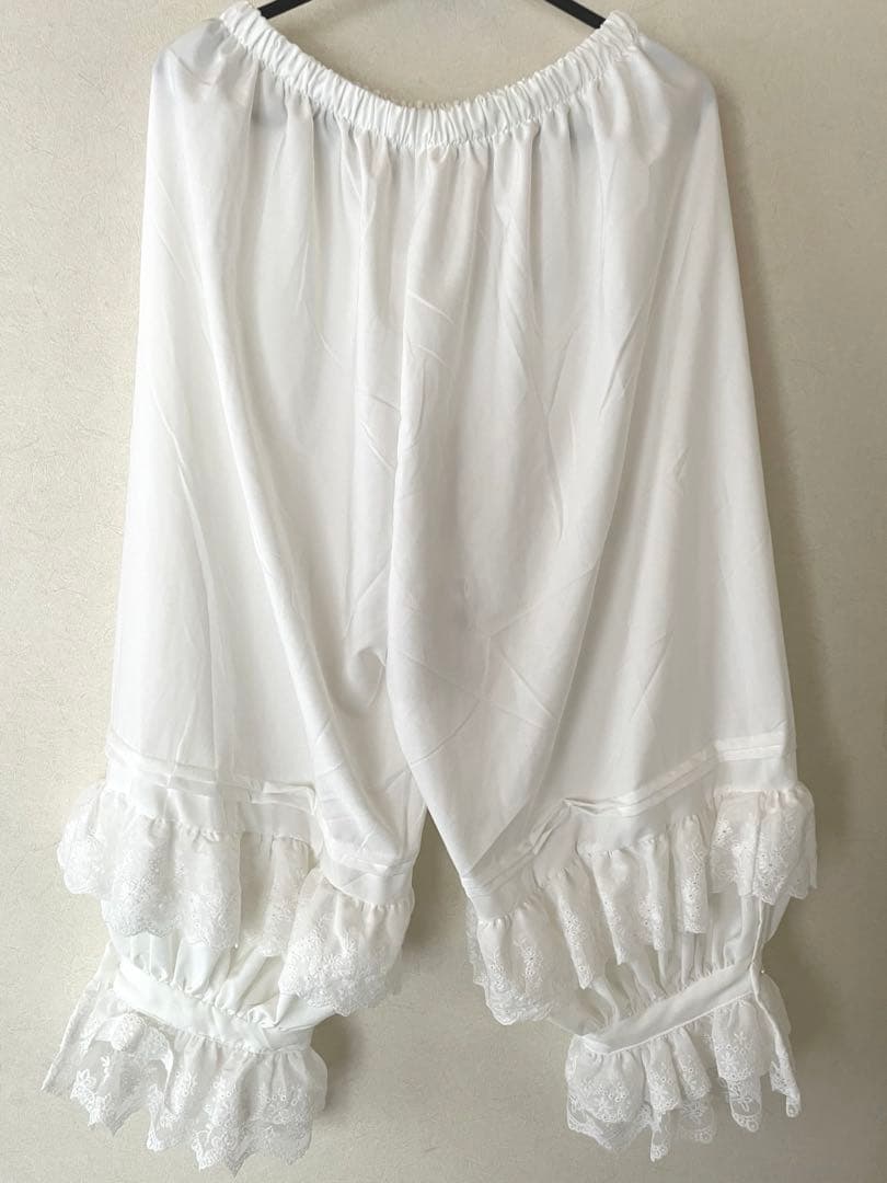 しまむら 愛野えり ドロワーズ(白) M-L マノンローズ - メルカリ