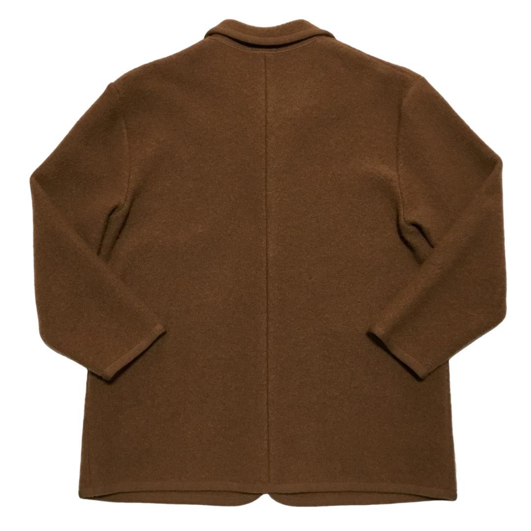 Papas パパス ボイルドウール カバーオールジャケット ブラウン - メルカリ