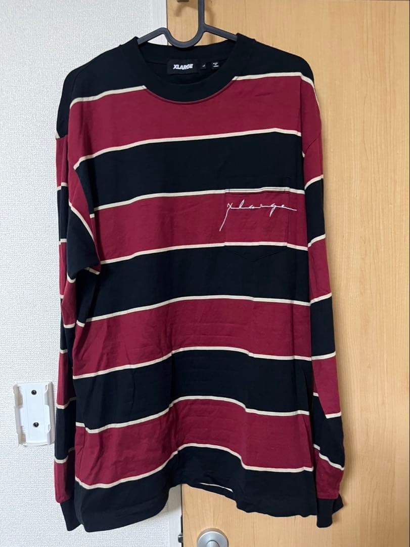 XLARGE ストライプ長袖カットソー L - メルカリ