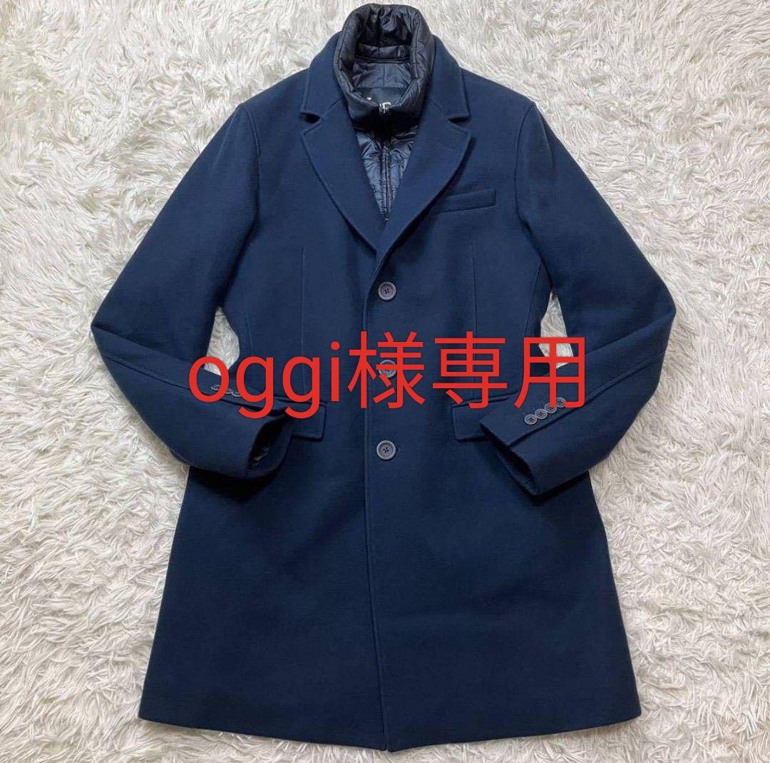 ヘルノ HERNO チェスターコート HERNOTECH ネイビー 50 XL - メルカリ