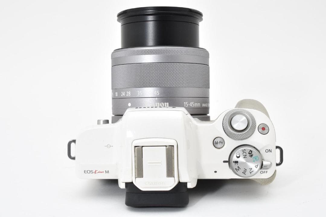 美品】CANON EOS KISS M EF-M 15-45mm IS STM - メルカリ