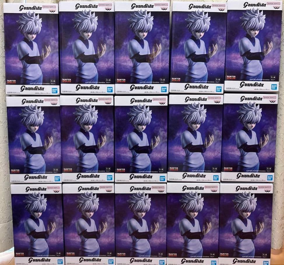 ハンターハンター　Grandista キルア フィギュア 　15個セット⑤ 未開封 HUNTER HUNTER Grandista キルア フィギュア 5個セット LF2860