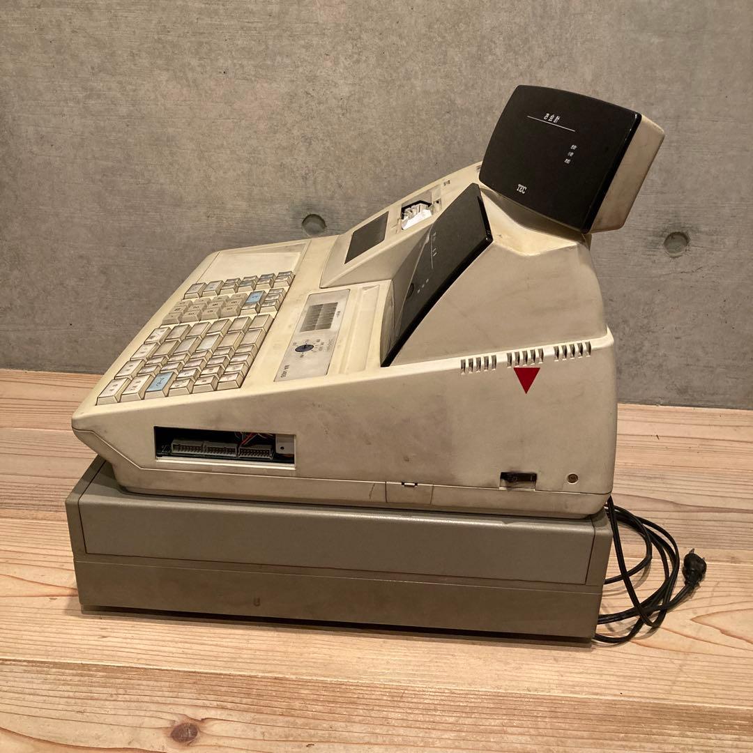 東芝テック電子レジスター MA-1455 店舗 什器 業務用 大型 ジャンク