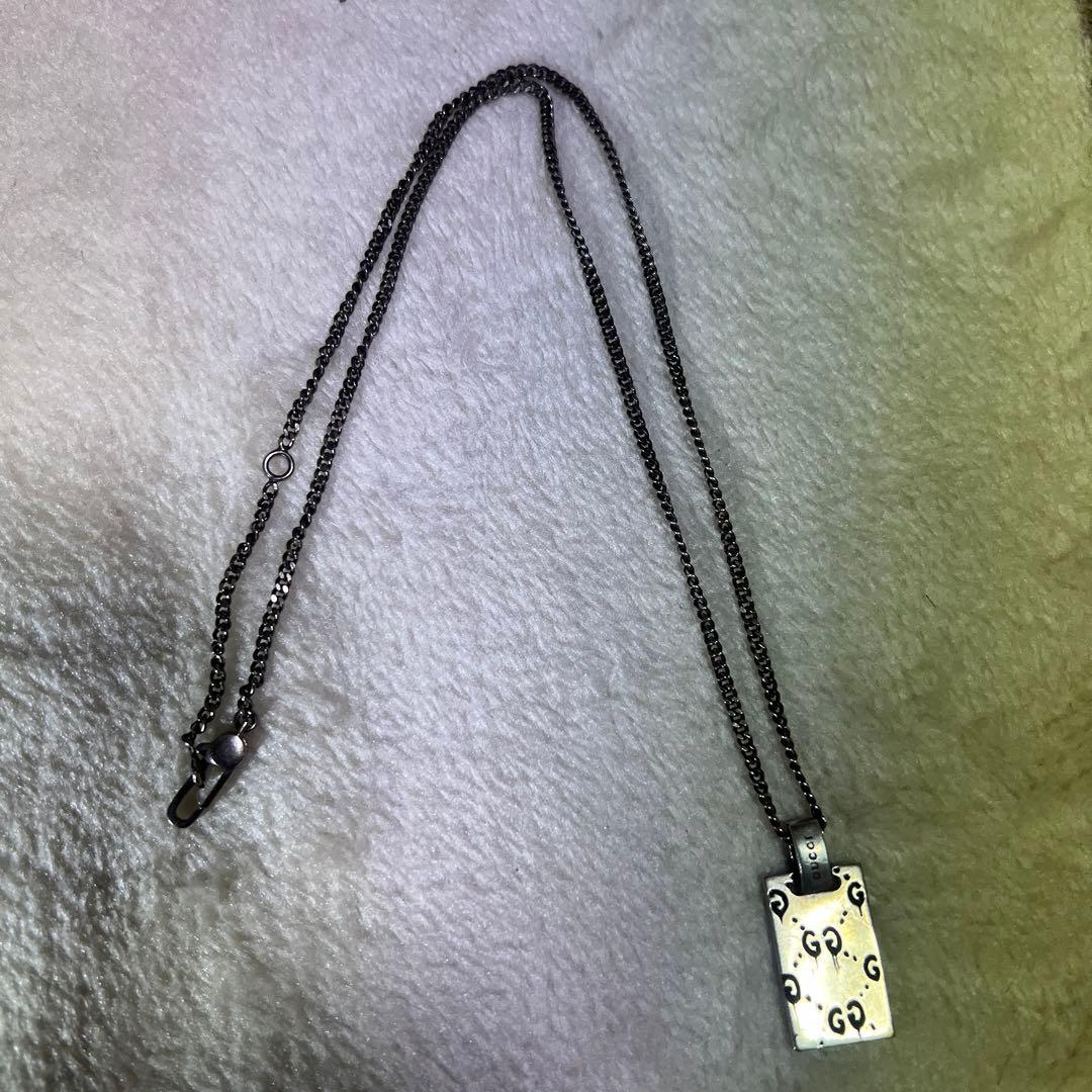 GUCCI GUCCIグッチ ネックレス ゴースト トップ GG スカル - メルカリ