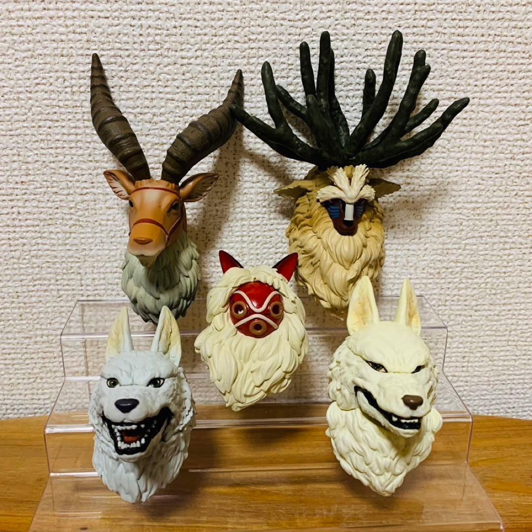 もののけ姫 フェイスマグネットもののけたち ジブリ どんぐり共和国