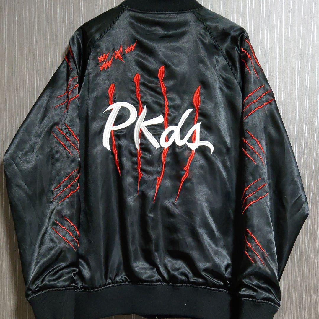 芸能人着用】パンクドランカーズ 野良猫 スカジャン XL - メルカリ