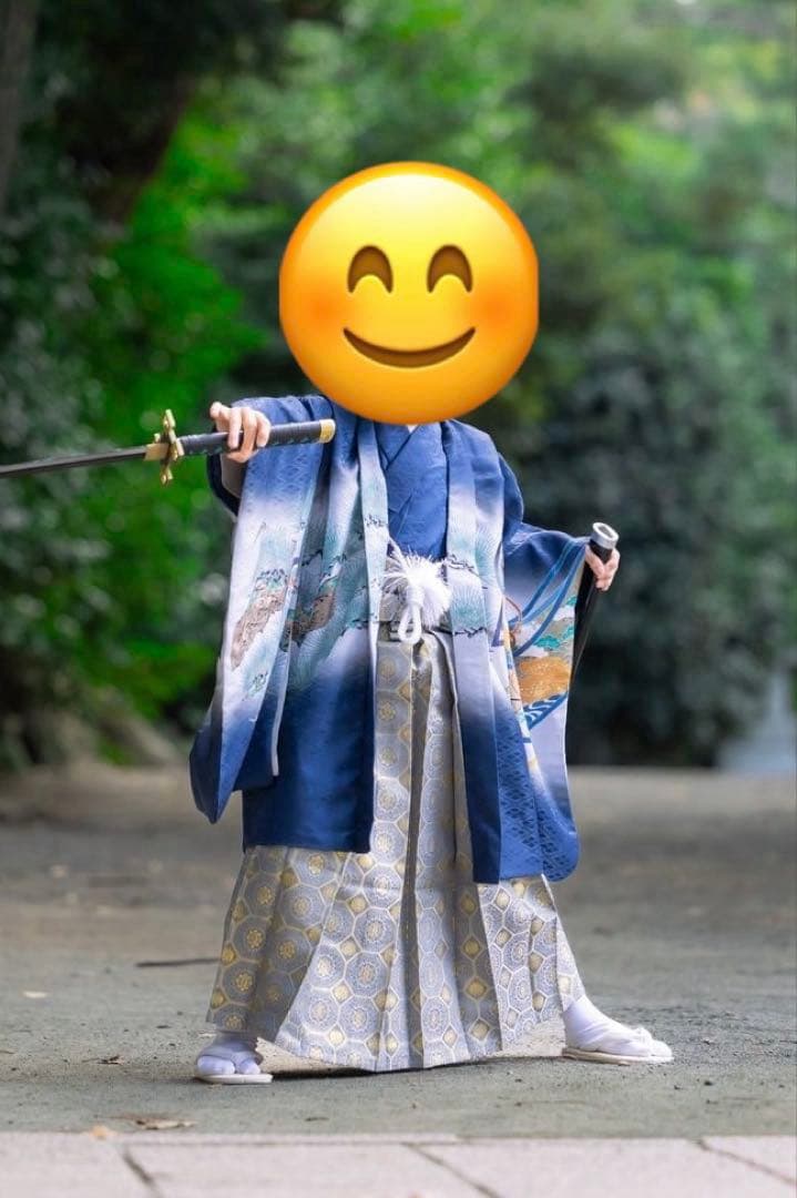 七五三フルセット　男の子　5歳　着物　袴 SOUBIEN（創美苑） 七五三 着物 男の子 フルセット 5歳 レンタル 衣装