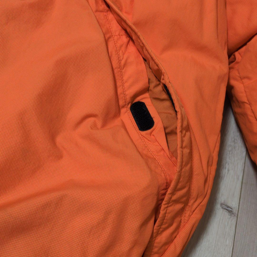 00s Nike ダークグリーン ダウンジャケット リバーシブル - メルカリ