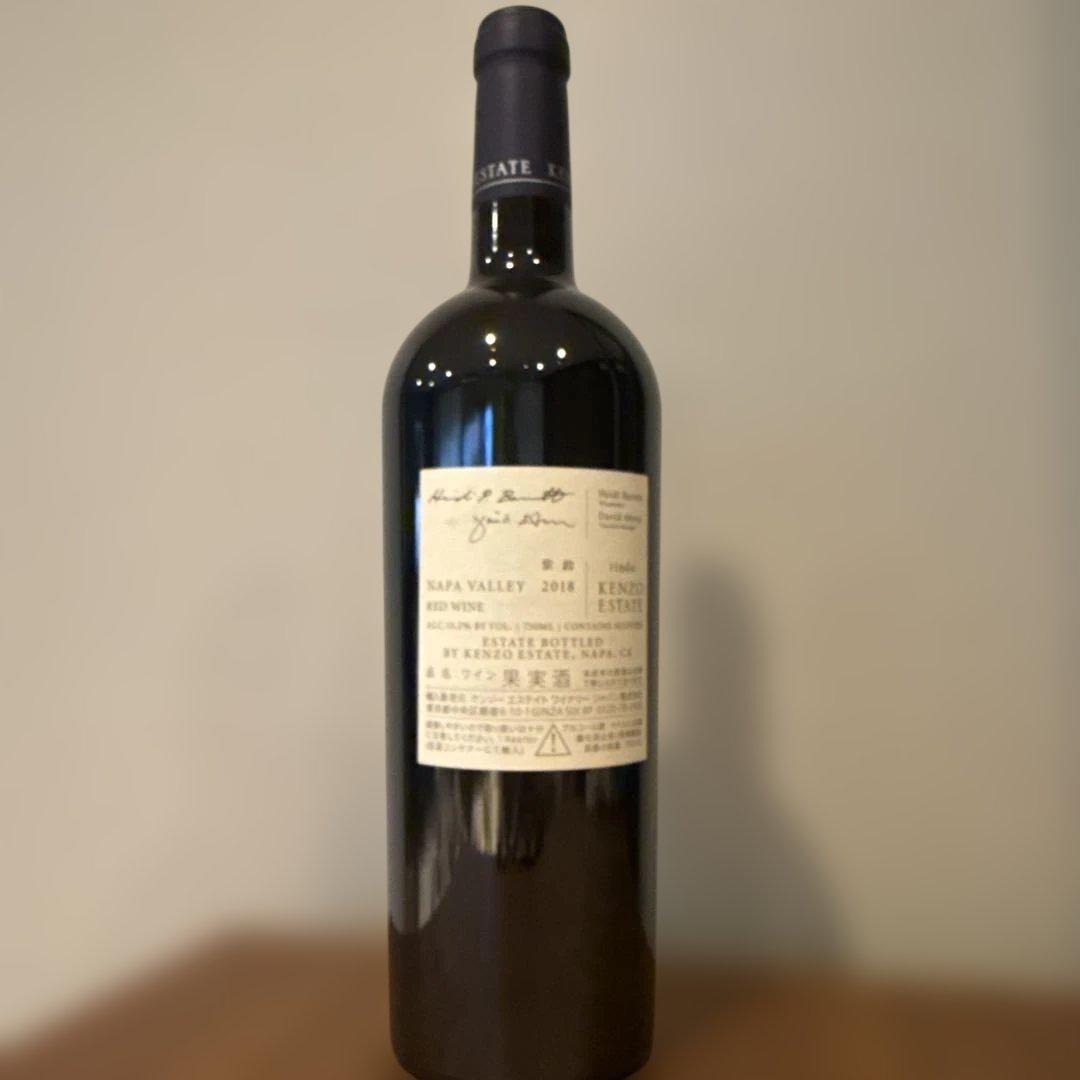 KENZO ESTATE rindo 2018 紫鈴 赤ワイン750ml - メルカリ