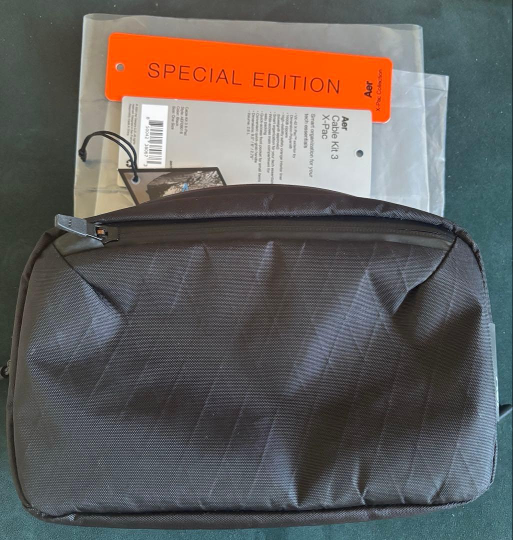 Aer Cable Kit3 X-Pac ポーチ Cable Kit 3 X-Pac – Aer