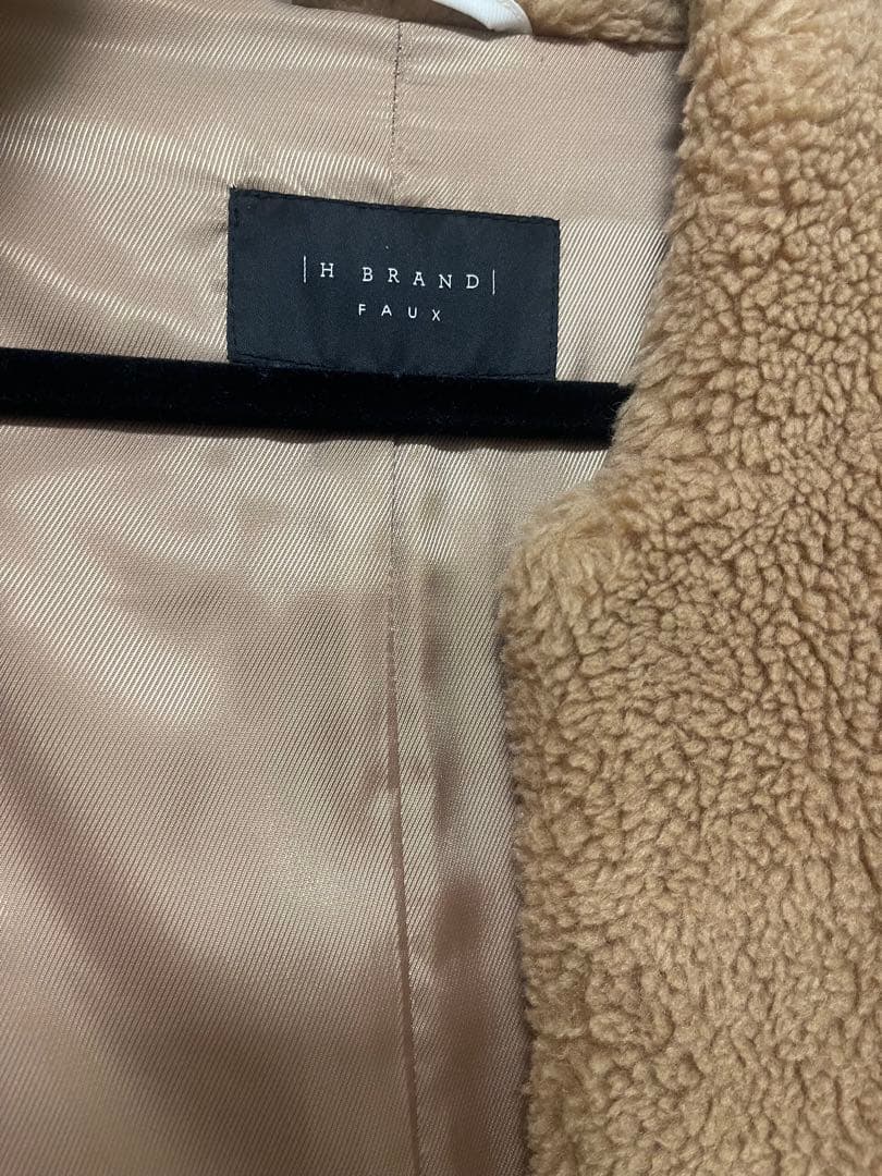 様 H BRAND ボアコート ブラウン ロング ロンハーマン - メルカリ