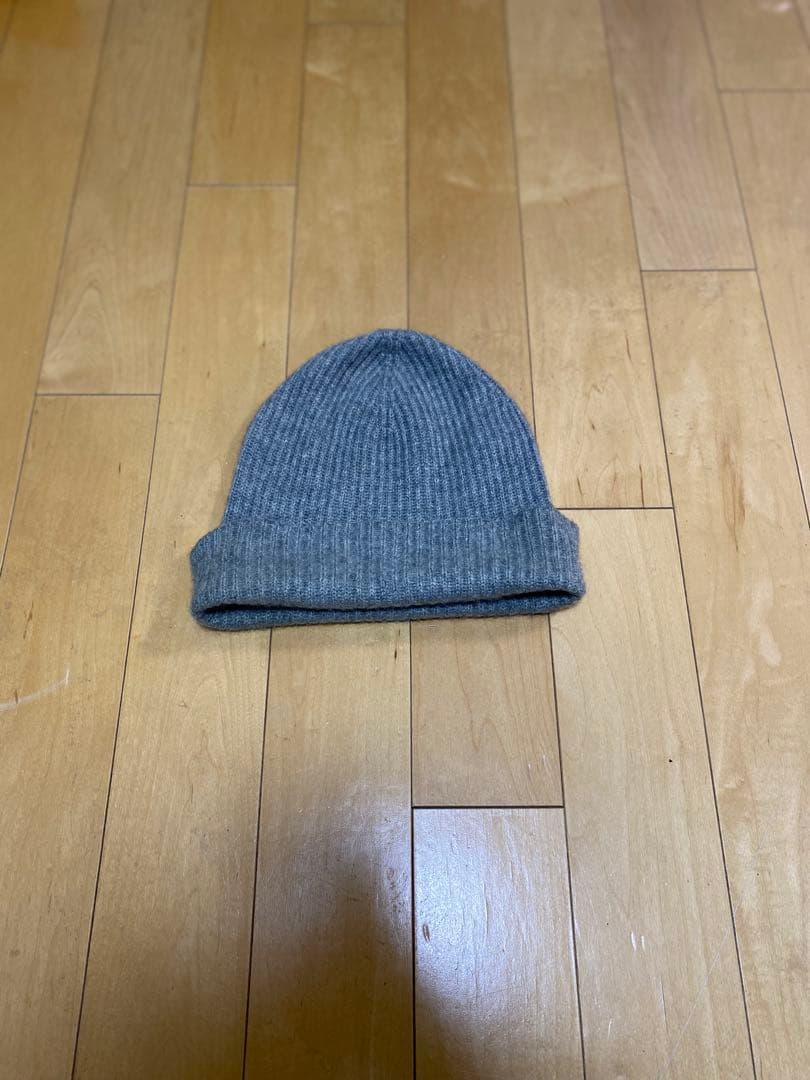 Johnstons スコットランド ユニセックス ニット帽 カシミア100%