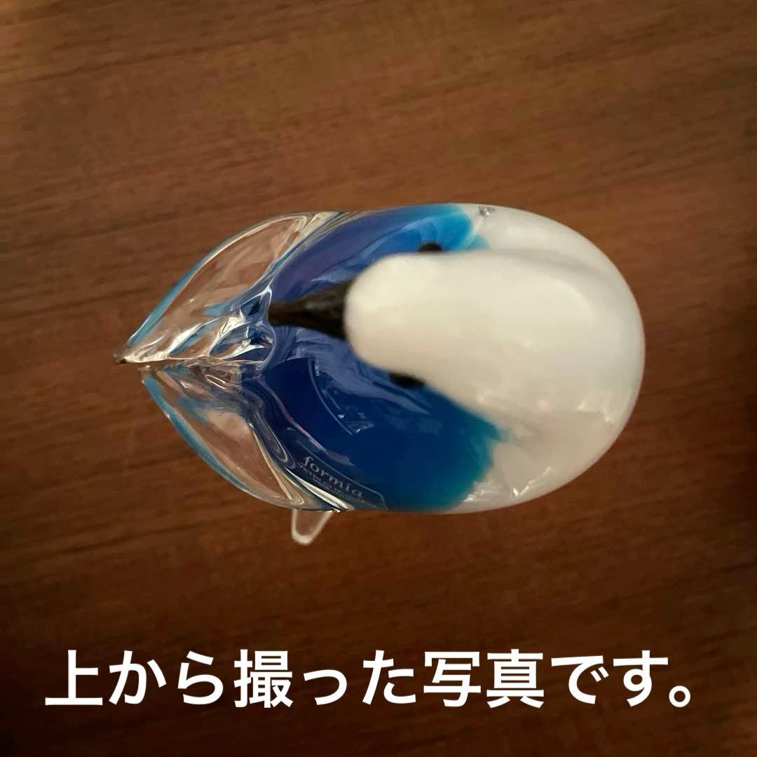 ムラーノガラス formia 青い鳥 - メルカリ