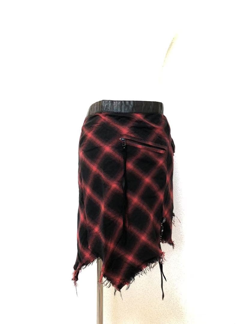 ケムリ初期hyde着用 KMRII チェックスカート yasu - メルカリ