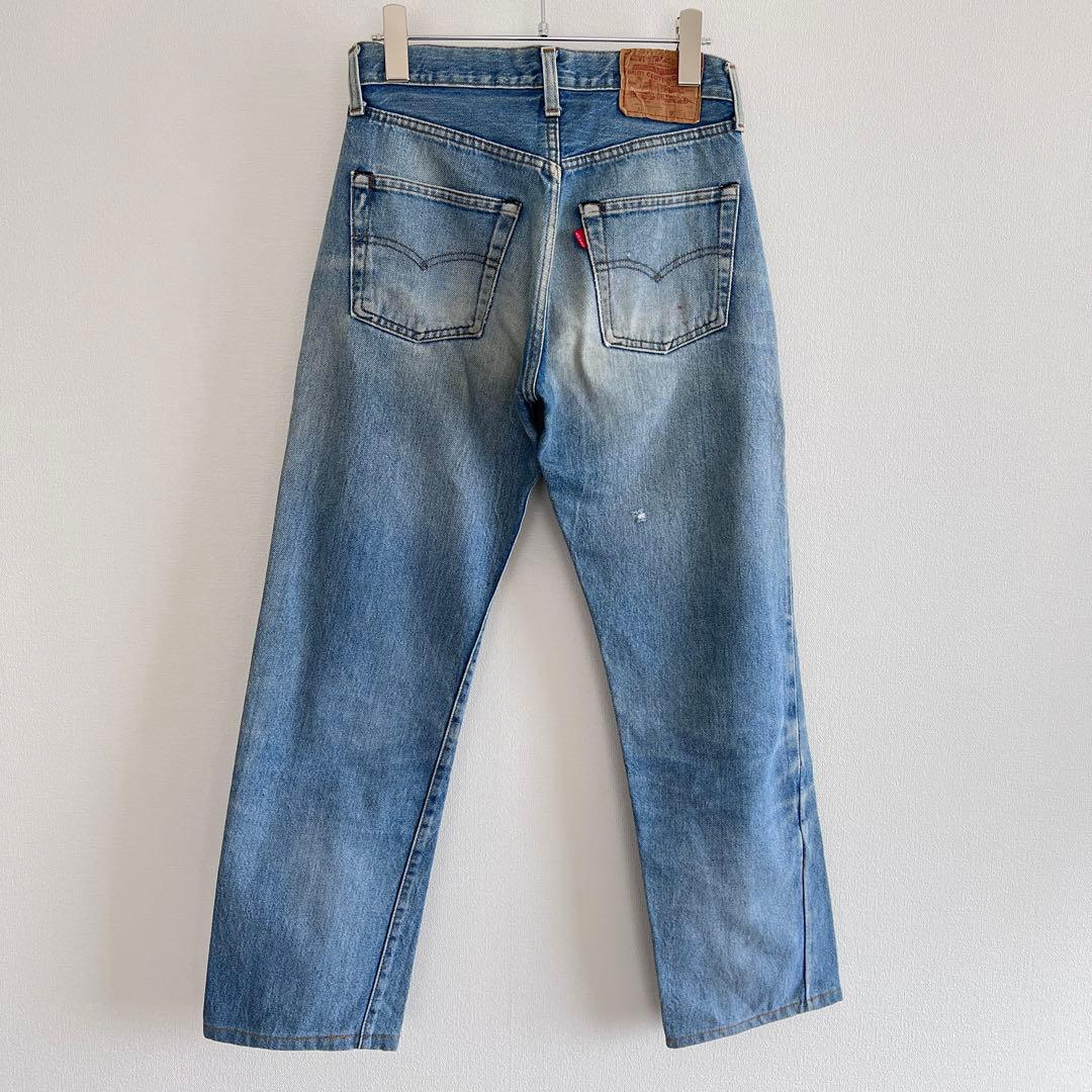 80s USA製 Levi's リーバイス 501赤耳デニムパンツ レッドライン